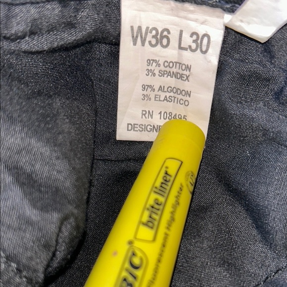 Men's Black Straight Jeans - Picture 8 of 13